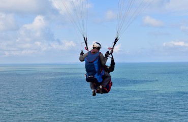 Paragliding in varkala