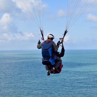 Paragliding in varkala