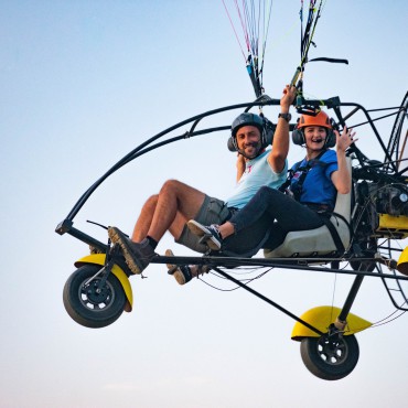 Paragliding in Varkala